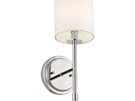 Ali 14  1-Light Wall Sconce, Polished Nickel Finish on Sale