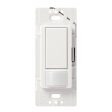 Maestro PIR 180° Occupancy|Vacancy Sensor Wall Switch, 3-Way or Multi-Location, 5 Amps, 120V, White For Discount