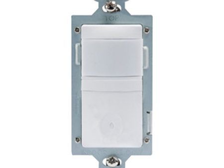 Wattstopper PIR 180° Convertible Occupancy motion Sensor Wall Switch, 600W, 120V,White Online now