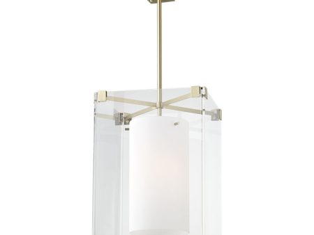 Achilles 18 in. 3 Lights Pendant Light Brass Finish Online