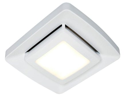 NuTone Easy Install Bathroom Exhaust Fan Grille Cover With LED Light For Discount