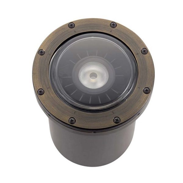 VLO LED In-Ground Landscape Light 15 Degree 2700K Centennial Brass Sale