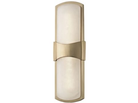 Valencia 15 in. LED Wall Light Antique Brass finish Online