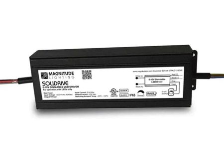 SOLIDRIVE 96 Watts, 24VDC LED Driver, 0-10V Dimming, 120-277V Fashion