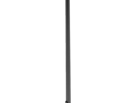 15 ft Light Pole With Base, 6 in Tapered Round Shaft, 11 Gauge Thickness, Drilled Tenon, Bronze Finish on Sale