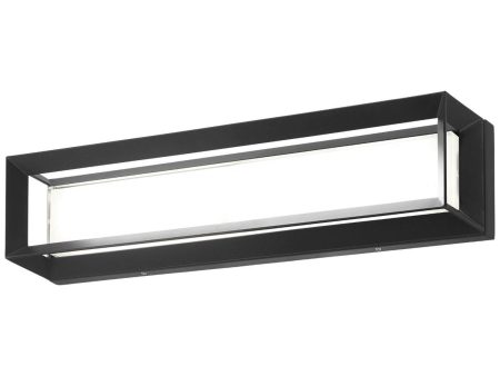 Averton LED Bath Bar Black finish Hot on Sale