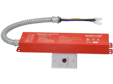 Emergency Battery Backup Inverter 25 Watts, 120-277V Input, 170V DC Output Online now