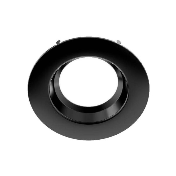 6  Round Trim Smooth Black Finish Online Sale