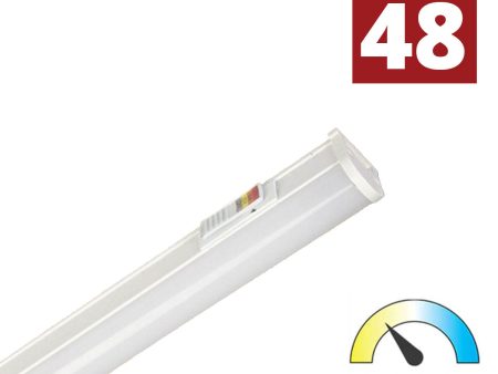 Covalinear 48 Inch LED Under Cabinet Lighting, 1230 Lumens, 2700K to 3500K, 120V Online now