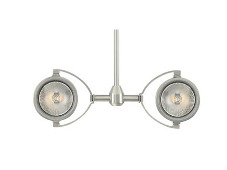 12 In. Stem Elton Monorail Head 35W Max. MR16|GU5.3 Satin Nickel finish Hot on Sale