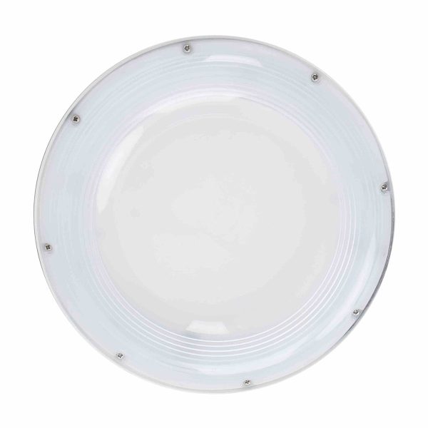 Round LED Canopy Light, 7700 Lm, 60W, 40K|50K, 120 277V, White Finish Online