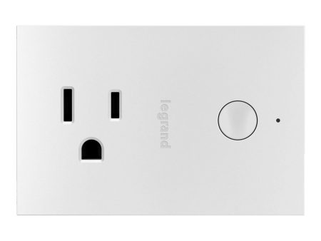 radiant Smart Plug-In Switch with Netatmo, Matte White Fashion