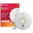 Smart Smoke Detector Hardwired 10-Year Lithium Backup Battery Online Hot Sale