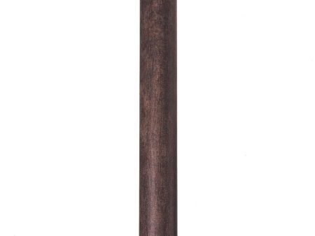 8 ft Light Post, Direct Burial, 3 in Round Aluminum Shaft, Vintage Rust Finish Online