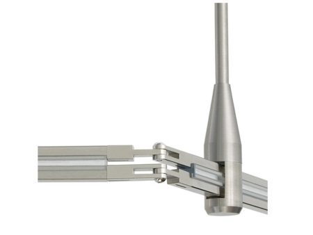 Monorail Flexible Connectors Satin Nickel Finish Cheap