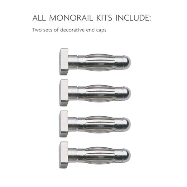 Monorail Remote Kit 300W Satin Nickel Finish Online Sale