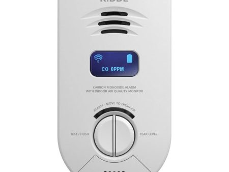 Smart Carbon Monoxide Detector with Indoor Air Quality Monitoring Hardwiredâ€¯10-Year Lithium Backup Battery Cheap