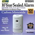 Carbon Monoxide Detector 3-in-1 Sensor 10 Year Sealed Alkaline Battery Online now