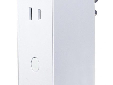 300 Watt 120 Volt Z-Wave Smart Plug Dimming Module White Online