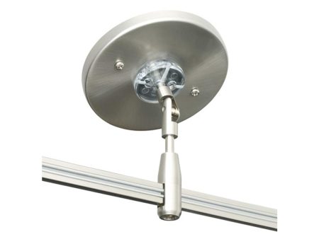 Monorail Power Vault Adapter Satin Nickel Finish Online