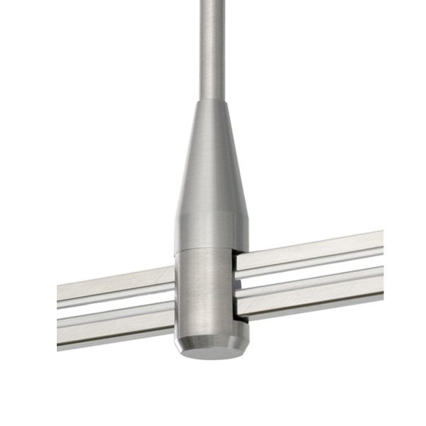 3 In. Monorail Rigid Standoff Satin Nickel Finish Supply