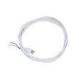 16 Ft. Cord and Plug White Finish For Sale