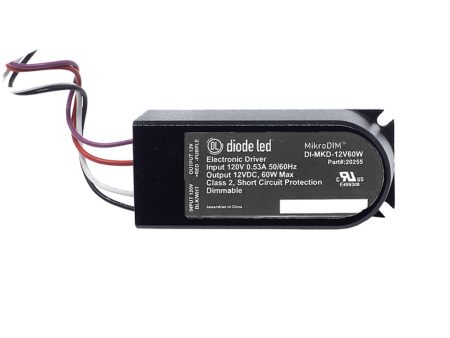 MikroDIM 60 Watts 12VDC LED Driver, ELV Dimming Cheap