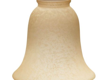 2 1 4  Ceiling Fan Citrine Glass Shade, Case of 4 Hot on Sale