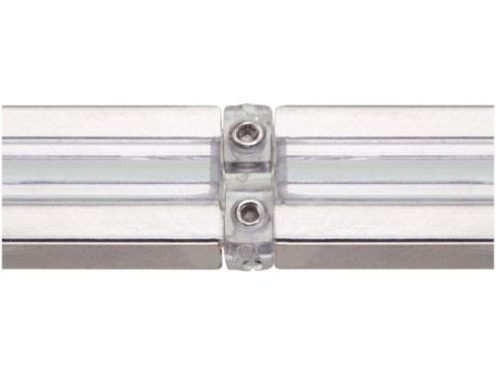 Monorail Isolating Connectors Satin Nickel Finish Supply