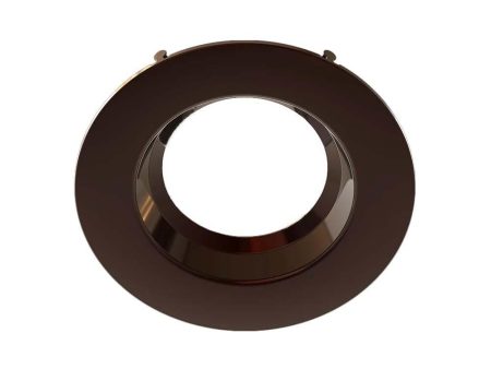 6  Round Trim Smooth Bronze Finish Discount