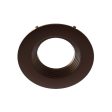 6  Round Trim Baffle Bronze Finish For Sale