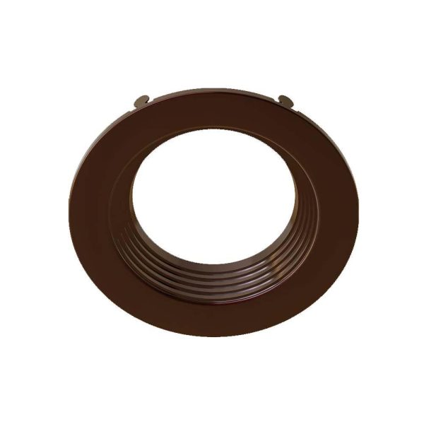 4  Round Trim Baffle Bronze Finish Online