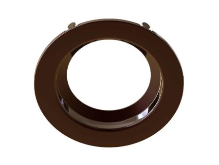 4  Round Trim Smooth Bronze Finish For Cheap