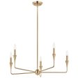 Alvaro 30  5-Light Chandelier 1-Tier, Champagne Bronze Finish Online Hot Sale