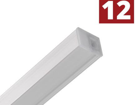 Microlink 12 Inch LED Under Cabinet Lighting, 280 Lumens, 3000K, 120V Fashion