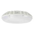 Round LED Canopy Light, 7700 Lm, 60W, 40K|50K, 120 277V, White Finish Online