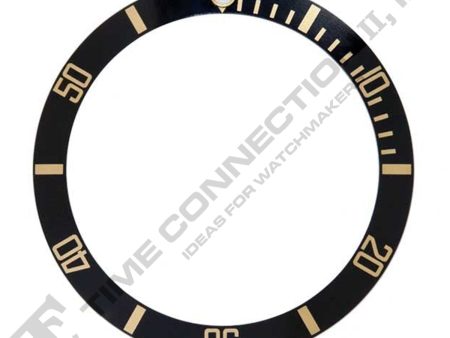 315-1680-1 Bezel Insert (Black Gold) to Fit Rolex Sub Plastic Model Online Hot Sale