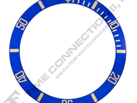 315-16808-2 Bezel Insert (Blue Yellow) to Fit Rolex Sub Sapphire Model Supply