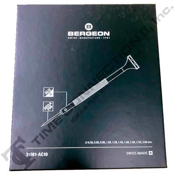 Bergeon 31081-AC10 Set Of 10 Aluminum Antimagnetic Screwdriver Watchmakers Set Cheap