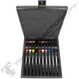 Bergeon 30081-A10 Mini Set Of 10 Ergonomic INOX Steel Plated Screwdrivers with Case Online