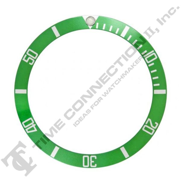 315-16800 Bezel Insert (Green Silver) to Fit Rolex Sub Sapphire Model For Discount